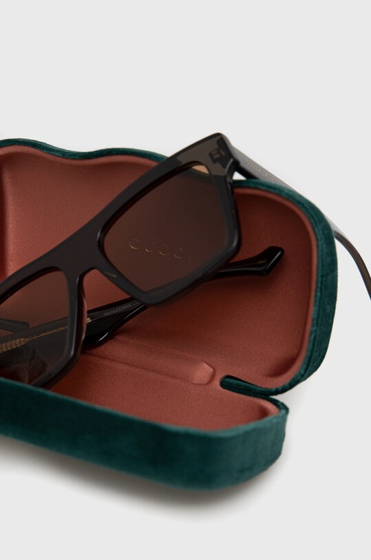 Gucci okulary przeciwsłoneczne brązowy GG0962S