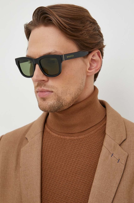 Γυαλιά ηλίου Gucci ομοιόμορφος πράσινο GG1135S