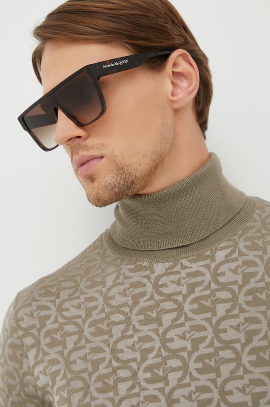 Alexander McQueen napszemüveg barna AM0354S
