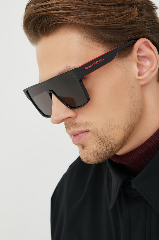 Аксесуари Сонцезахисні окуляри Alexander McQueen AM0354S сірий