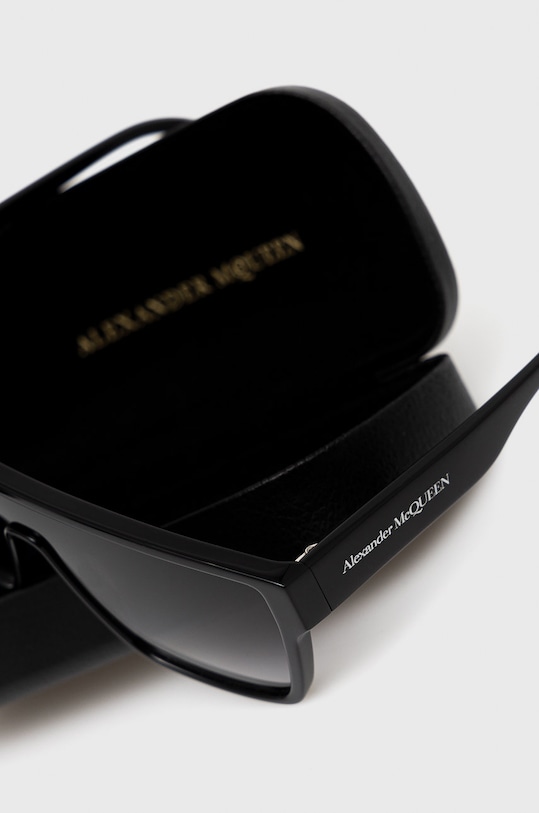 Alexander McQueen okulary przeciwsłoneczne AM0354S czarny