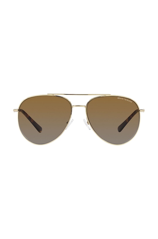 Akcesoria Armani Exchange okulary przeciwsłoneczne 0AX2043S.6110T5 złoty