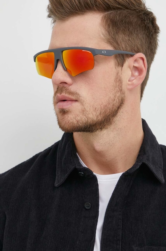 Armani Exchange napszemüveg tükrös fekete 0AX4123S.82946Q