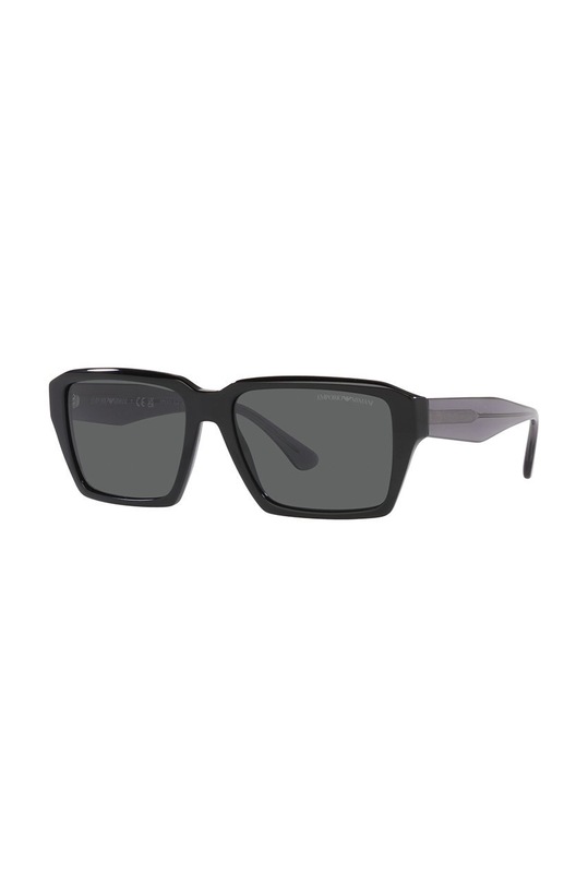 Sluneční brýle Emporio Armani geometrické černá 0EA4186
