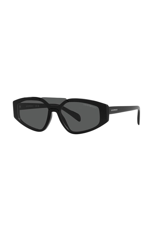 Emporio Armani occhiali da sole rectangle nero 0EA4194