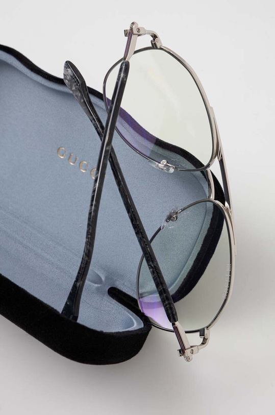 Gucci occhiali da sole argento GG1220S