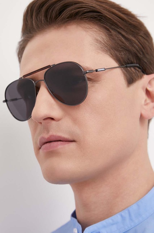 Sluneční brýle DSQUARED2 pilotky černá D2.0045/S