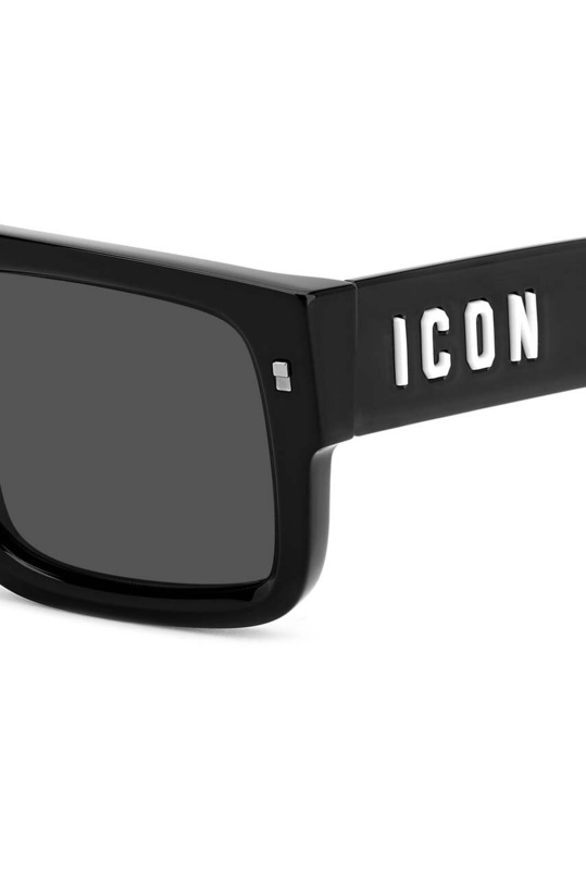 DSQUARED2 ochelari de soare negru ICON.0008/S