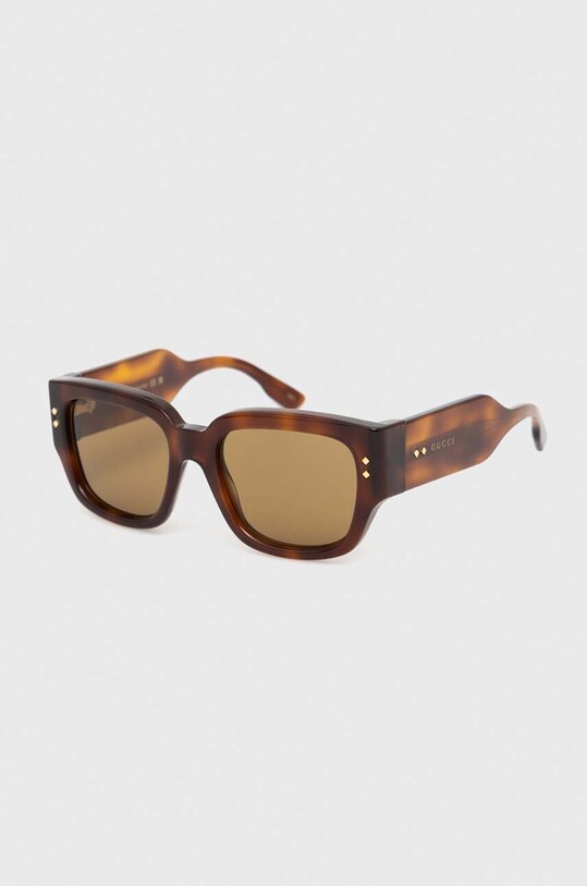 Gucci okulary przeciwsłoneczne GG1261S brązowy AA00