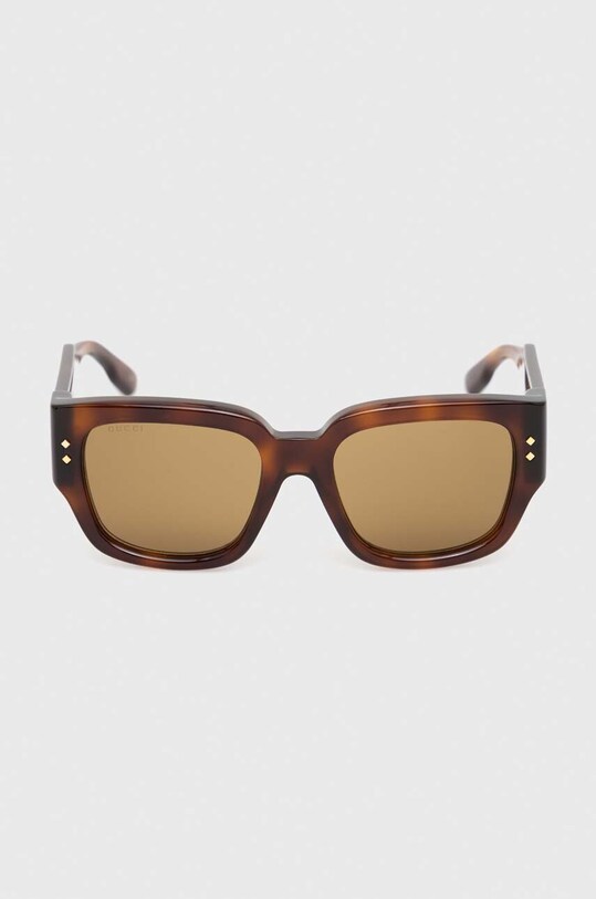 Akcesoria Gucci okulary przeciwsłoneczne GG1261S brązowy