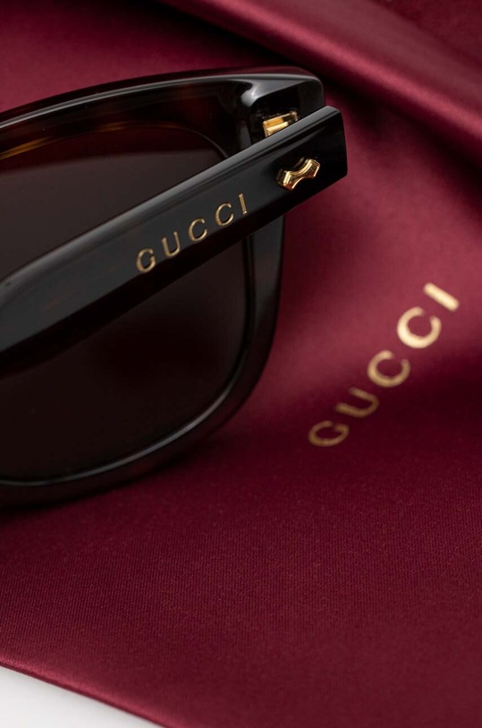 Gucci okulary przeciwsłoneczne brązowy GG1264S