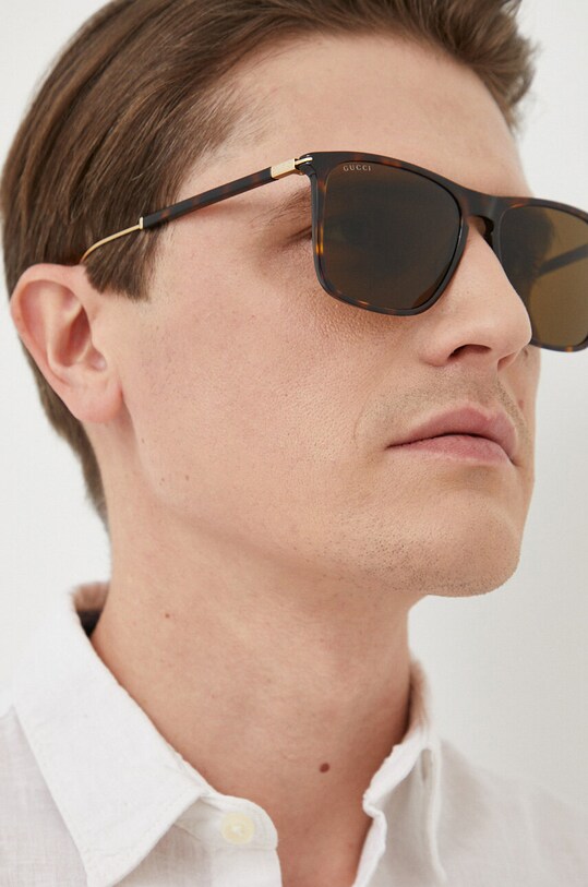 Gucci okulary przeciwsłoneczne GG1269S brązowy