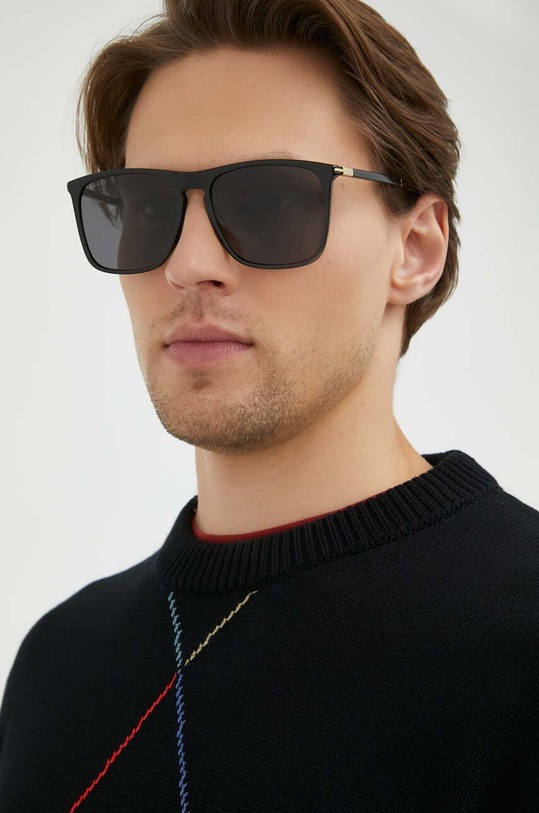 Gucci okulary przeciwsłoneczne geometryczne czarny GG1269S