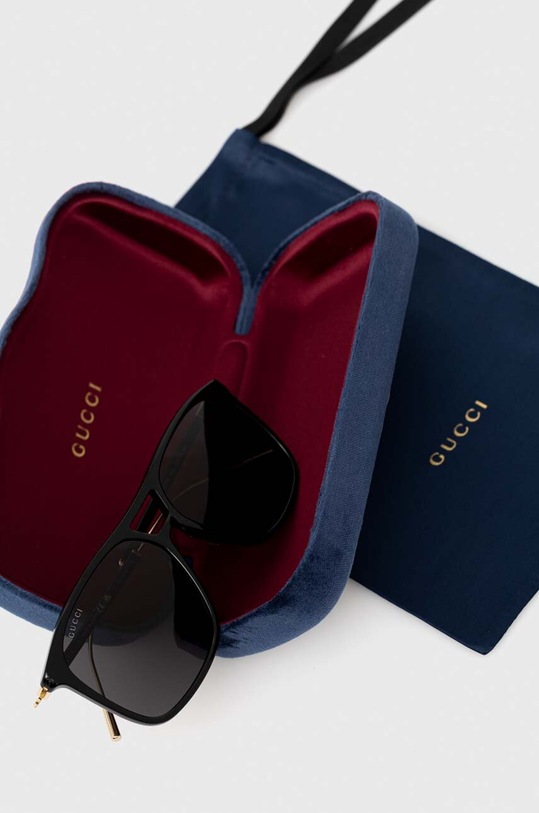 Сонцезахисні окуляри Gucci GG1270S чорний