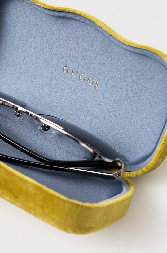 Gucci okulary przeciwsłoneczne szary GG1289S