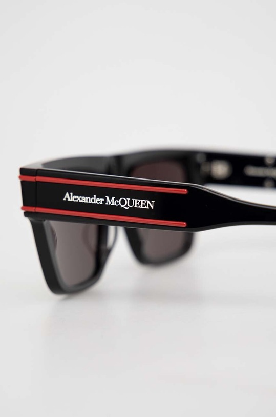 Сонцезахисні окуляри Alexander McQueen чорний AM0397S