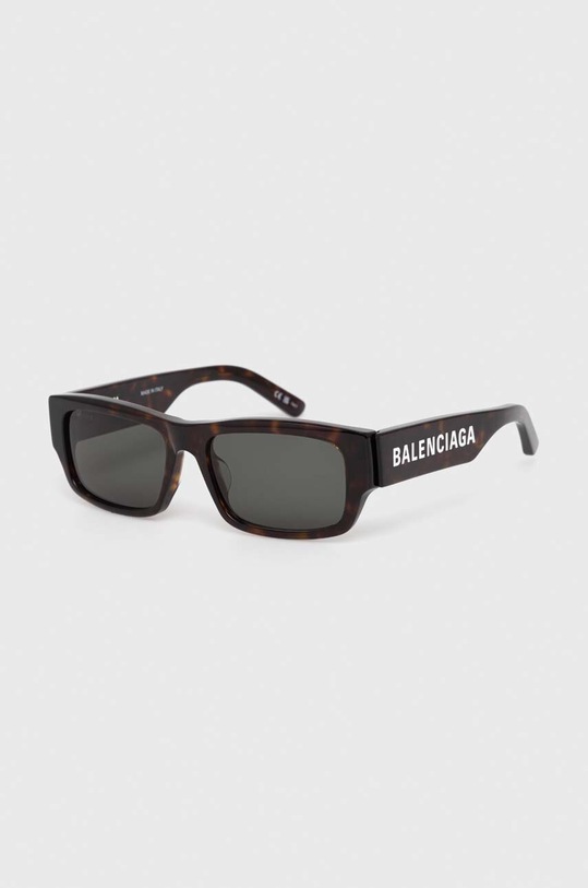 Balenciaga okulary przeciwsłoneczne BB0261SA brązowy AA00