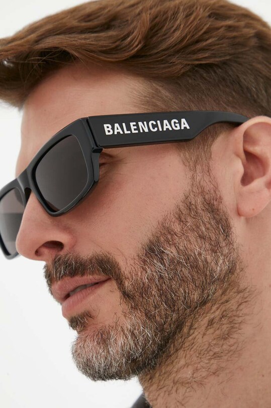 Balenciaga okulary przeciwsłoneczne BB0261SA czarny