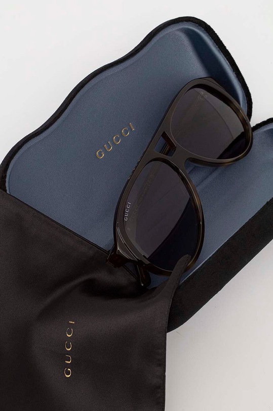 Gucci okulary przeciwsłoneczne GG1286S brązowy