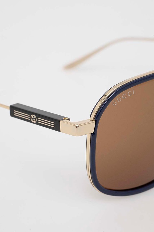 Gucci okulary przeciwsłoneczne brązowy GG1310S
