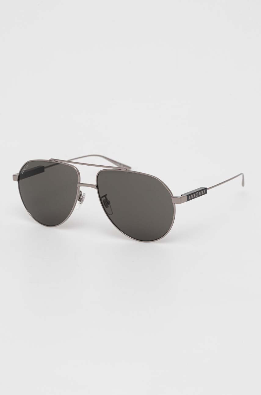 Gucci okulary przeciwsłoneczne GG1311S srebrny AA00