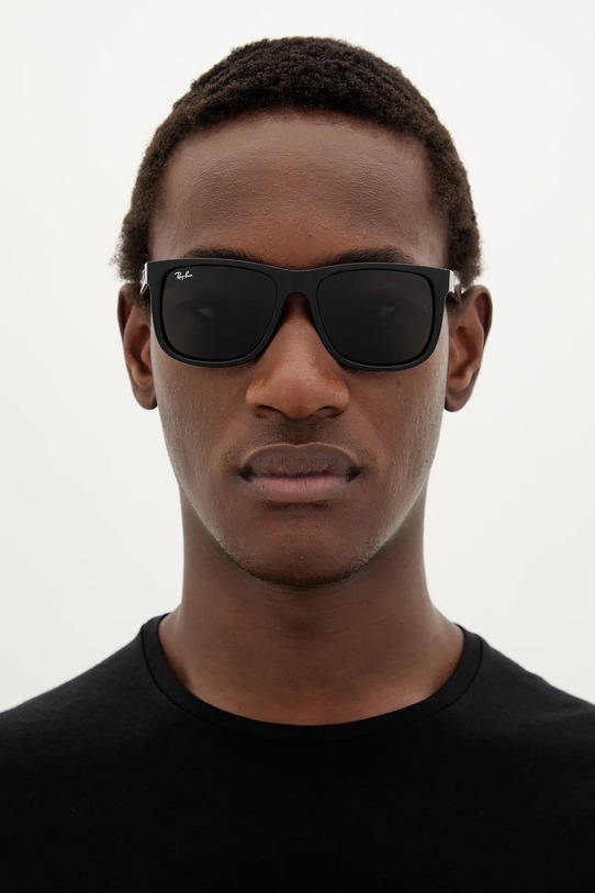 Ray-Ban okulary przeciwsłoneczne JUSTIN 0RB4165.601.71 czarny AA00