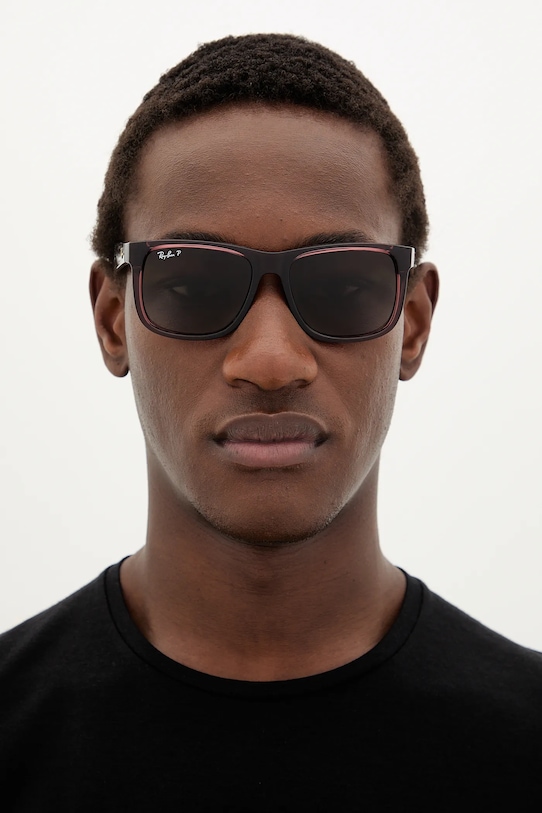 Ray-Ban okulary przeciwsłoneczne JUSTIN 0RB4165.6597T5 brązowy AA00