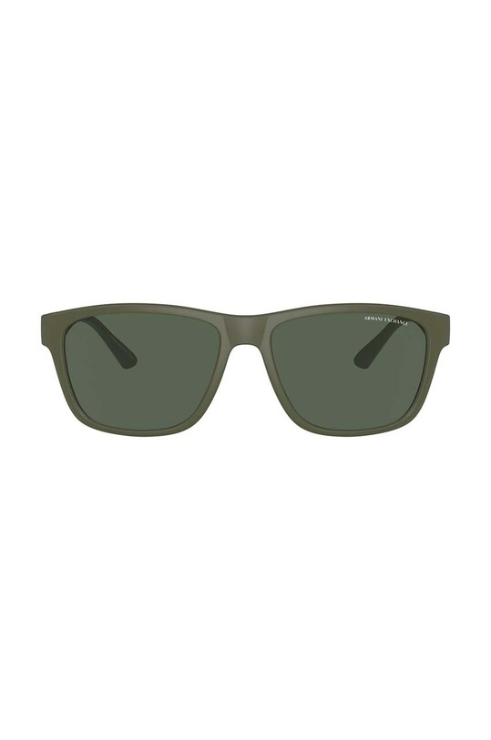 Armani Exchange ochelari de soare dreptunghiular verde 0AX4135S