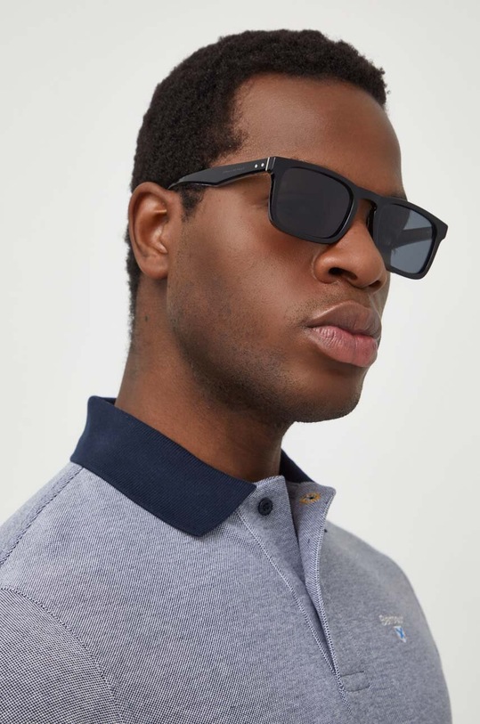 Tommy Hilfiger okulary przeciwsłoneczne jednolita czarny TH.2068/S
