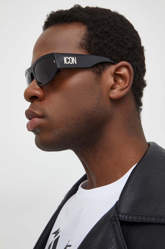 DSQUARED2 okulary przeciwsłoneczne gradientowa czarny ICON.0016/S