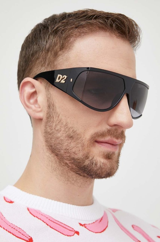 DSQUARED2 okulary przeciwsłoneczne gradientowa czarny D2.0124/S