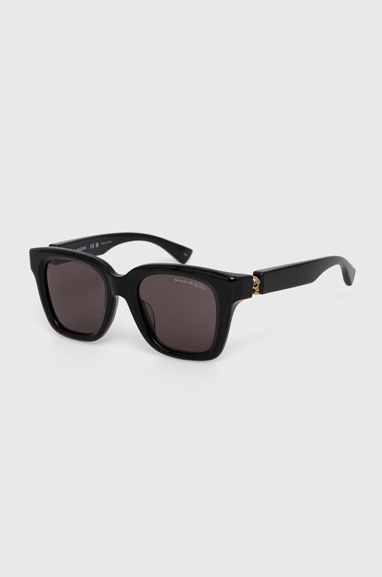 Akcesoria Alexander McQueen okulary przeciwsłoneczne AM0432SA czarny