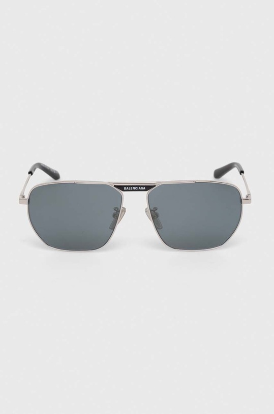 Akcesoria Balenciaga okulary przeciwsłoneczne BB0298SA srebrny