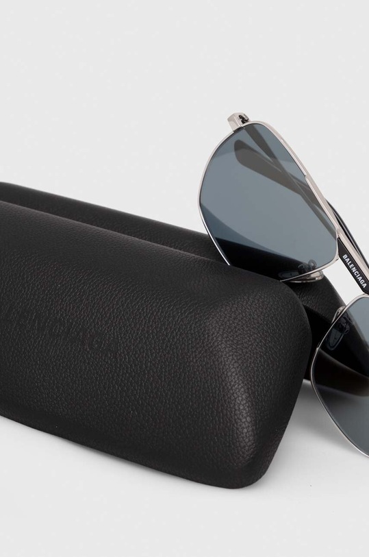 Balenciaga okulary przeciwsłoneczne srebrny BB0298SA