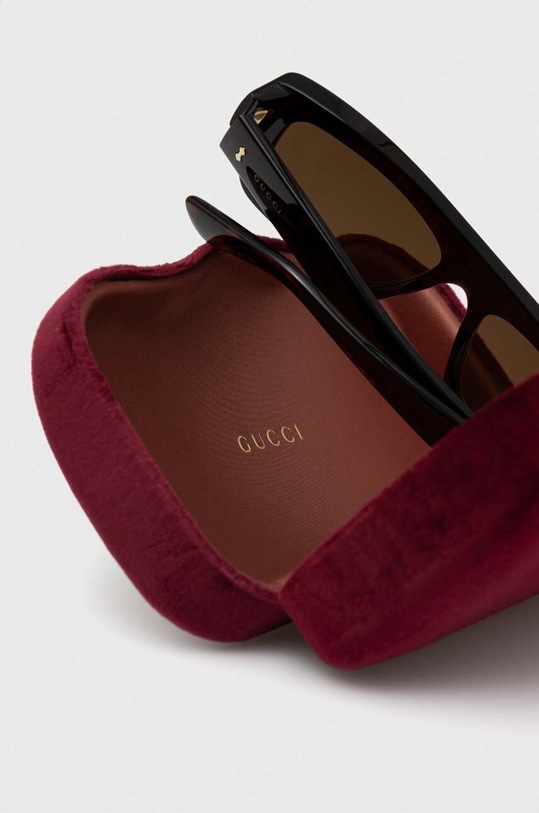 Gucci okulary przeciwsłoneczne brązowy GG1461S