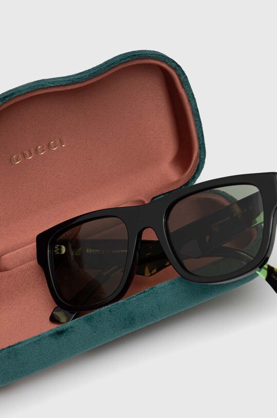Gucci okulary przeciwsłoneczne zielony GG1427S