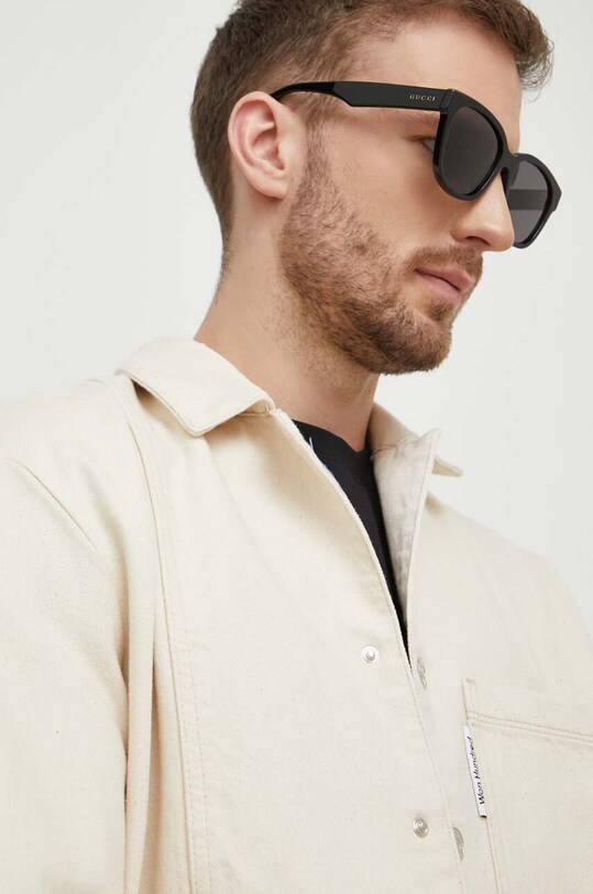 Gucci ochelari de soare uniforme negru GG1430SK