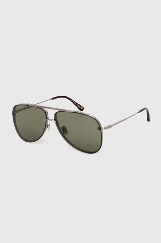 Tom Ford okulary przeciwsłoneczne FT1071.6214N srebrny AA00