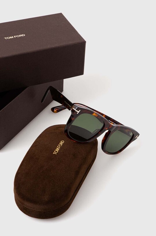 Tom Ford okulary przeciwsłoneczne FT1076.5454N brązowy