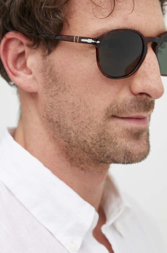 Сонцезахисні окуляри Persol 0PO3343S коричневий AA00