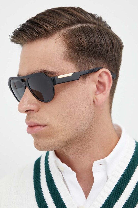 Сонцезахисні окуляри Dolce & Gabbana авіатор чорний 0DG4466
