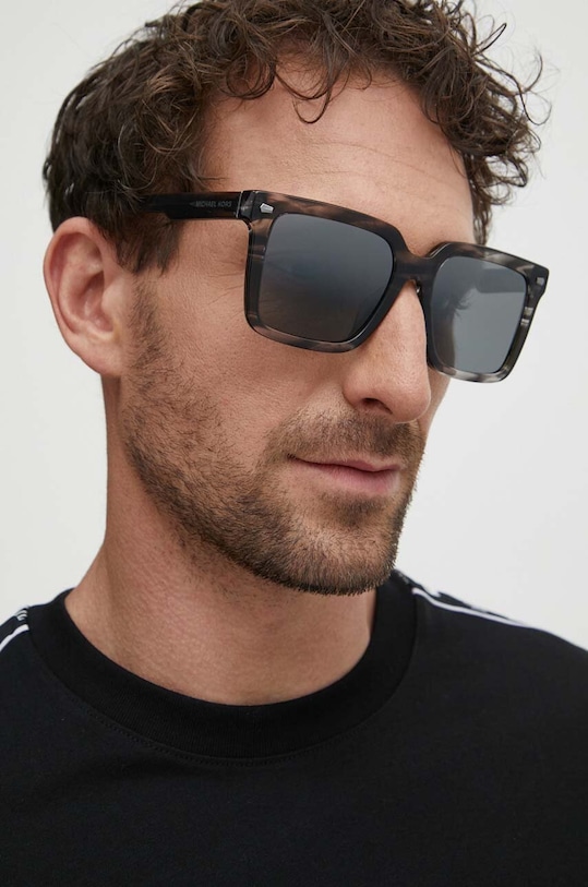 Michael Kors okulary przeciwsłoneczne ABRUZZO 0MK2217U szary AA00