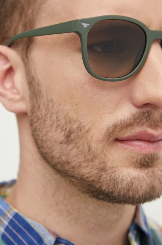 Emporio Armani ochelari de soare 0EA4225U verde AA00