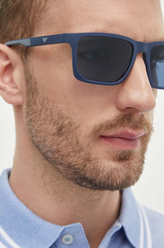 Солнцезащитные очки Emporio Armani 0EA4219 тёмно-синий AA00
