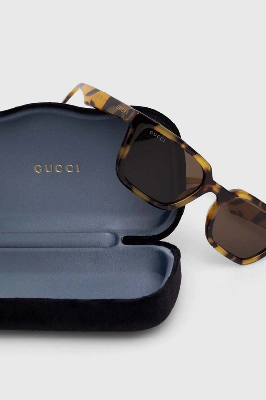 Gucci okulary przeciwsłoneczne żółty GG1539S