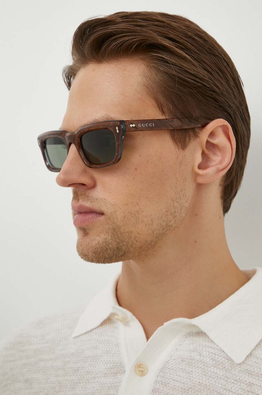 Γυαλιά ηλίου Gucci ομοιόμορφος καφέ GG1524S