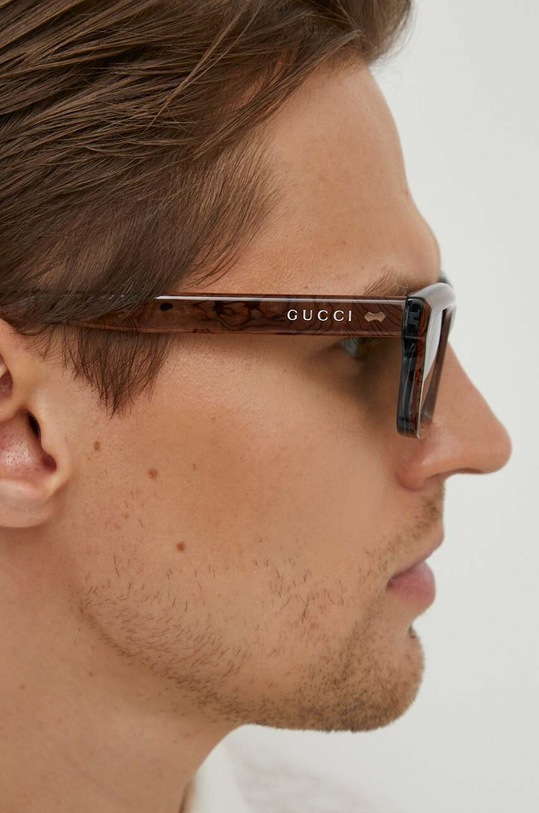 Γυαλιά ηλίου Gucci GG1524S καφέ