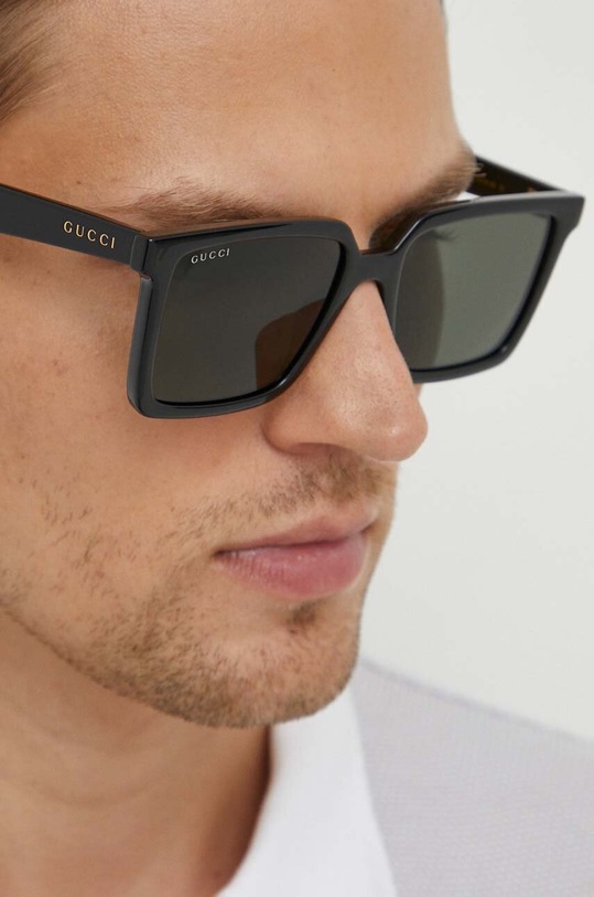 Сонцезахисні окуляри Gucci прямокутна чорний GG1540S
