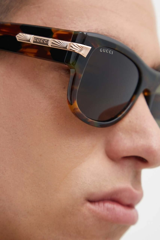 Gucci okulary przeciwsłoneczne GG1517S brązowy