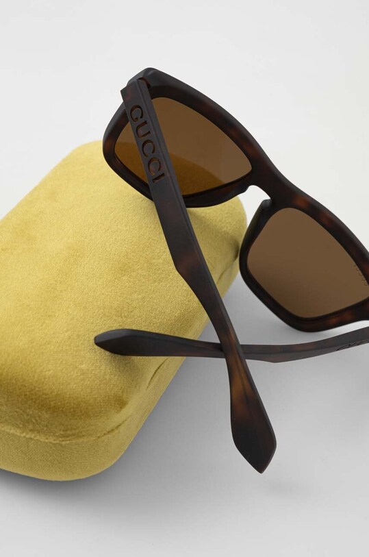 Gucci okulary przeciwsłoneczne brązowy GG1571S